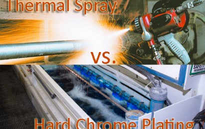 Thermal Spray vs. Hard Chrome Plating
